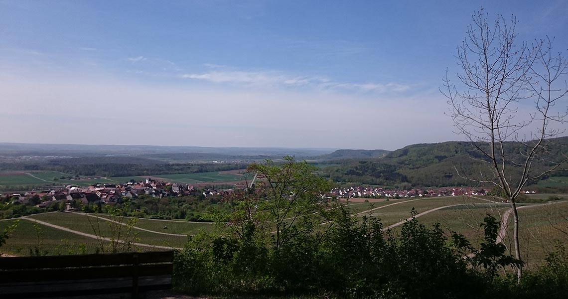 Weitblick in Landscshaft